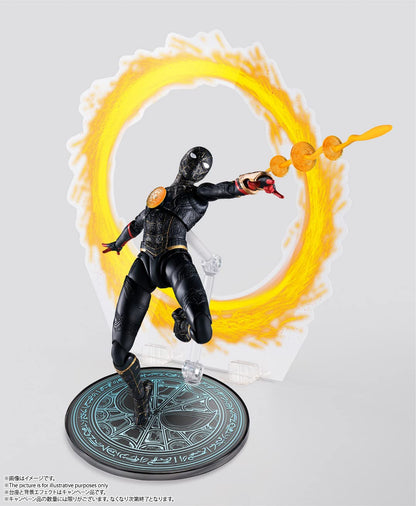 Bandai Spirits Shfiguarts Spider-Man No Way Home Black & Gold Suit 150Mm Abs Pvc Figure- Japan Figure Store - #1 Bring To You The Best Japanese Goods