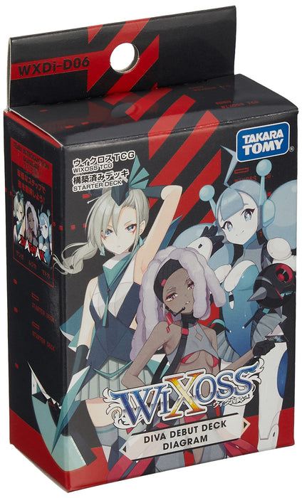 Takara Tomy Wixoss Tcg Wxdi-D06 Diva Debut Deck Diagram Japanese Collectible Cards- Japan Figure Store - #1 Bring To You The Best Japanese Goods