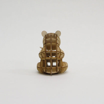 A-ZONE Wooden Art Ki-Gu-Mi Giant Panda- Japan Figure Store - #1 Bring To You The Best Japanese Goods