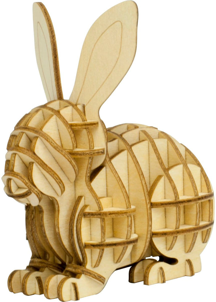 A-ZONE Wooden Art Ki-Gu-Mi Rabbit- Japan Figure Store - #1 Bring To You The Best Japanese Goods