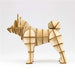 A-ZONE Wooden Art Ki-Gu-Mi Japanese Dog Shiba Inu- Japan Figure Store - #1 Bring To You The Best Japanese Goods