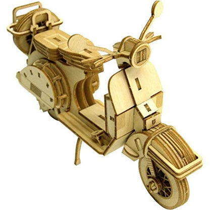 A-ZONE Wooden Art Ki-Gu-Mi Scooter- Japan Figure Store - #1 Bring To You The Best Japanese Goods
