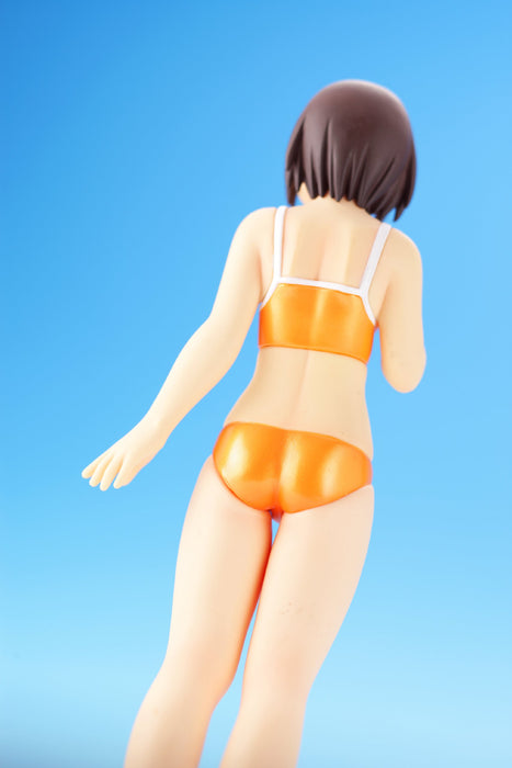 Kaiyodo Yotsuba&Amp;! Fuka Ayase Swimsuit Ver. Pvc Figure Reprint Japan- Japan Figure Store - #1 Bring To You The Best Japanese Goods