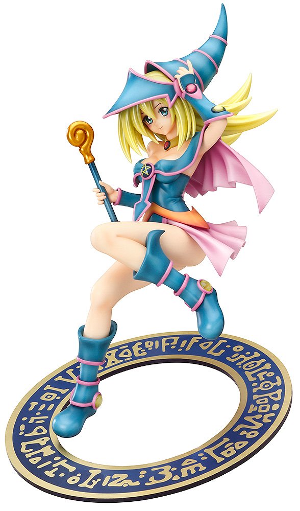 Max Factory Yu-Gi-Oh Black Magician Girl Figure 1/7 Scale Painted Plastic Resale- Japan Figure Store - #1 Bring To You The Best Japanese Goods