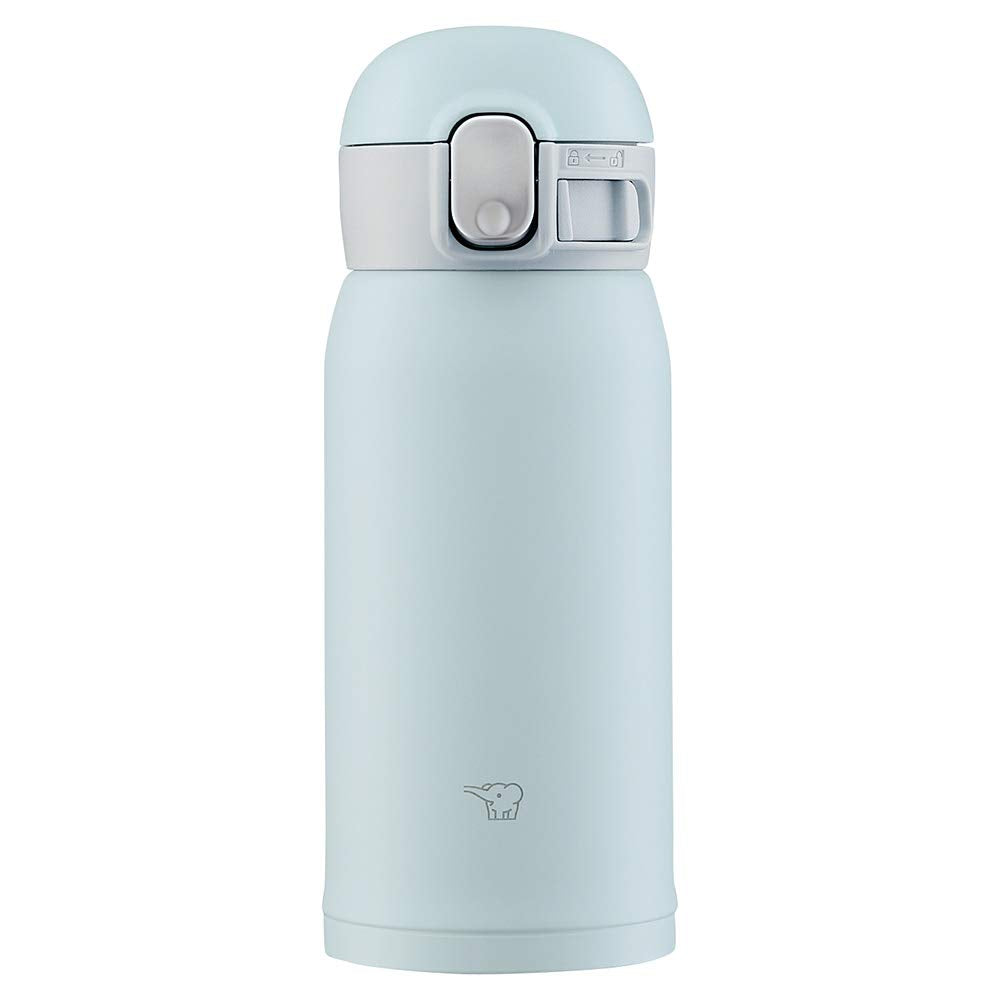 Zojirushi Sm-Wa36-Hl Water Bottle Stainless Ice Gray 360ml - Japanese Thermos Bottles- Japan Figure Store - #1 Bring To You The Best Japanese Goods