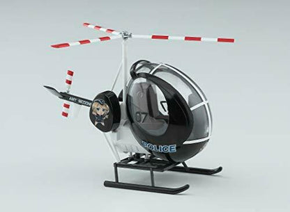 1/20 Egg Girls Collection No.07 'amy Mcdonnell' Police W/egg Plane Hughes 300